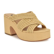 Bemay Platform Slide Sandals