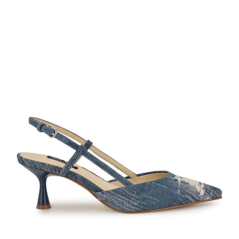 Rhonda Pointy Toe Slingbacks