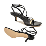 Mays Strappy Kitten Heel Sandals