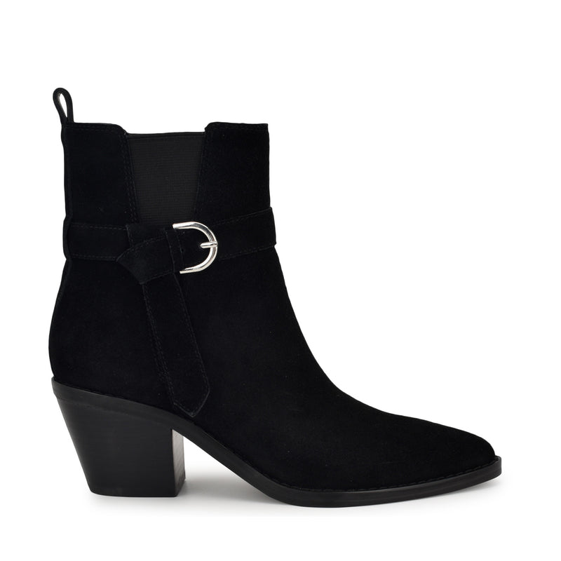 Lemone Leather Pointy Toe Booties