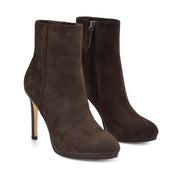 Quanette Platform Leather Booties