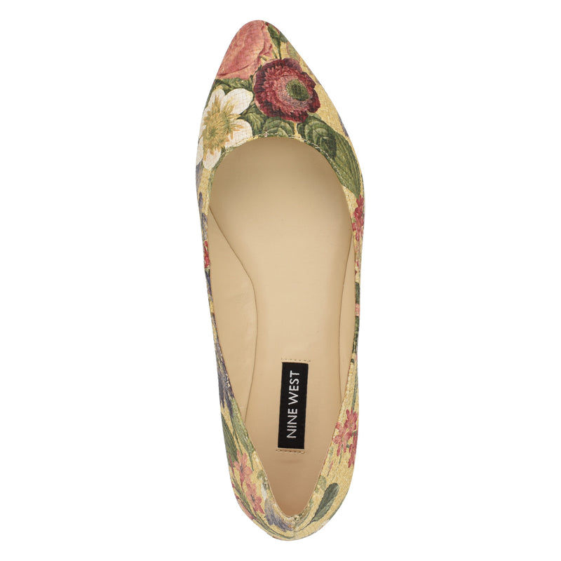 Speakup Almond Toe Flats