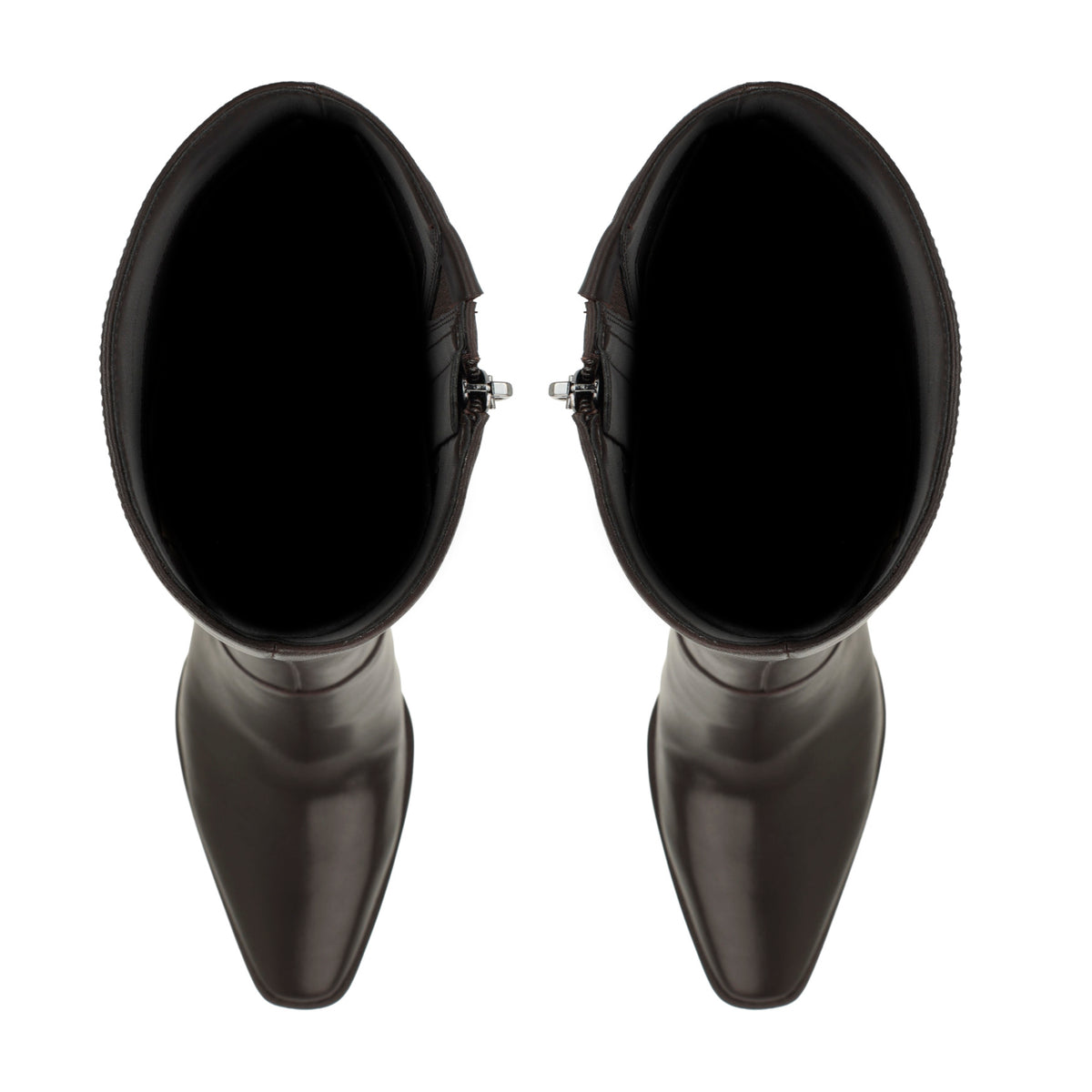 Zetta Leather Knee High Boots
