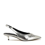 Evaa Kitten Heel Slingback Pumps