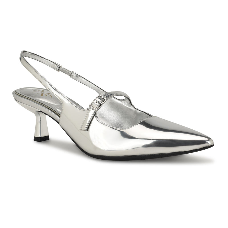 Calun 9x9 Mary Jane Slingbacks