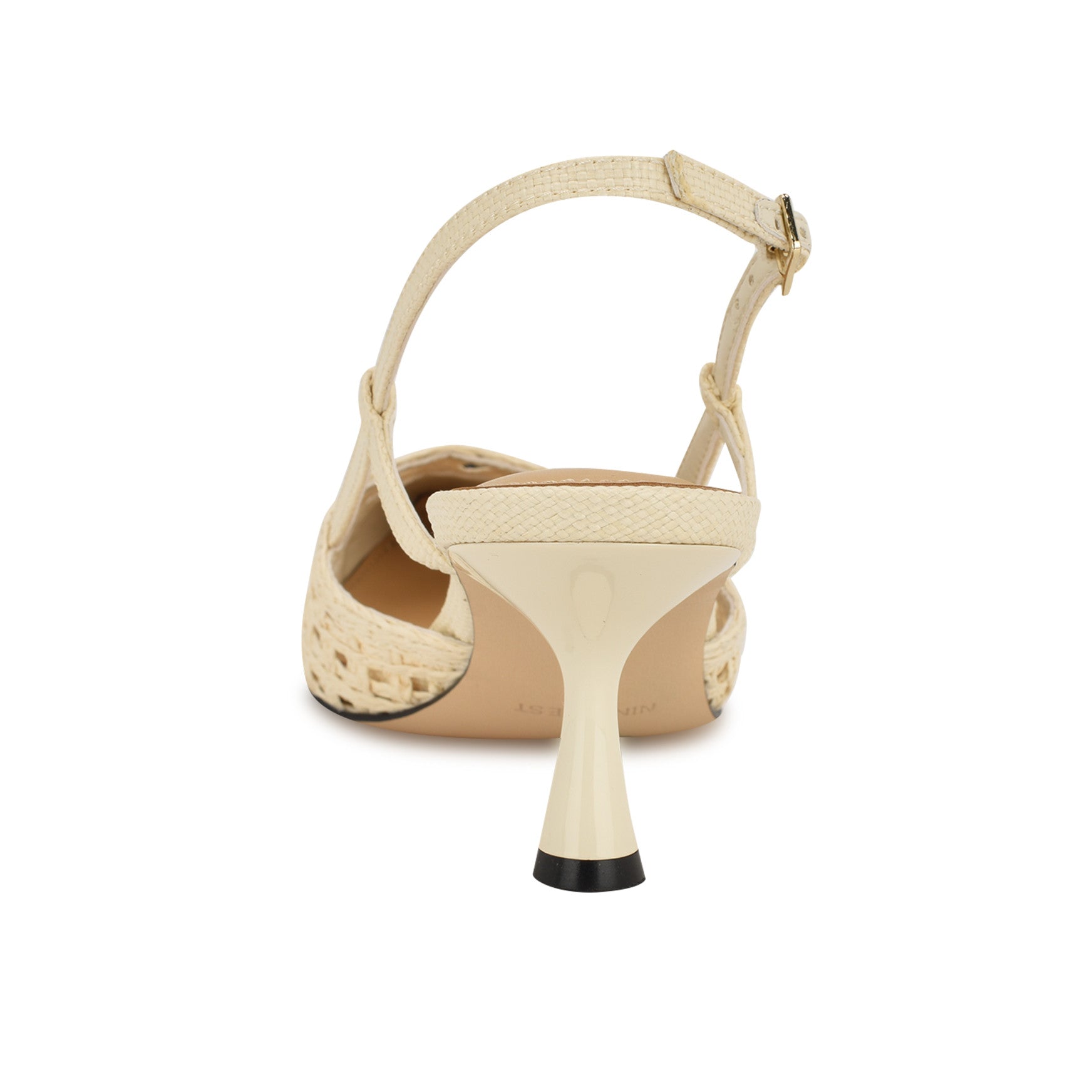 Railen Woven Cap Toe Slingbacks