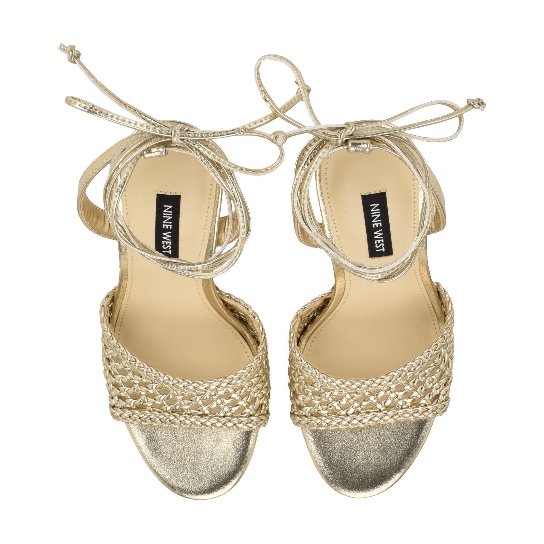 Merta Ankle Wrap Woven Sandals