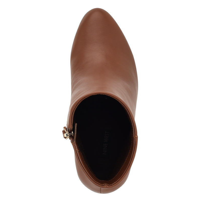 Quanette Platform Leather Booties