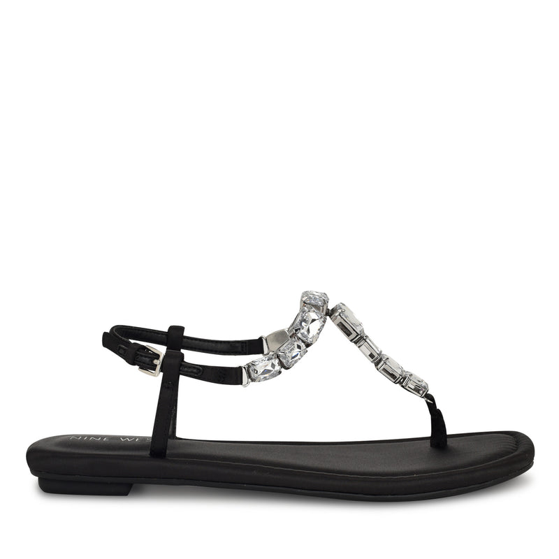 Dynasti Embellished Flat Sandals