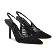 Jermain Mesh Slingback Pumps