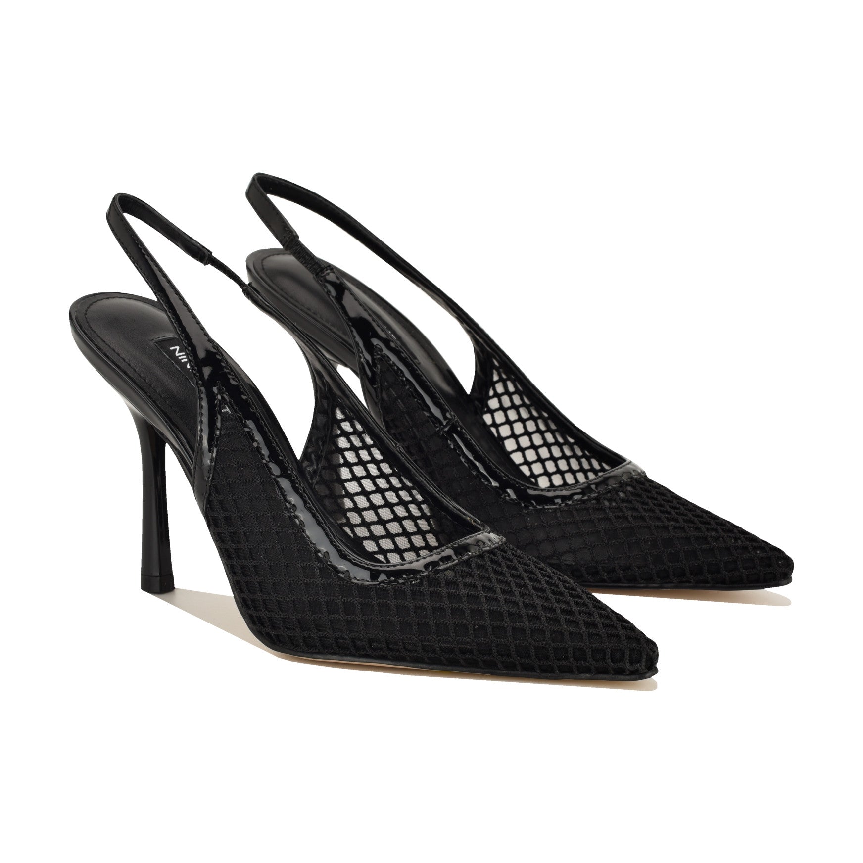 Jermain Mesh Slingback Pumps