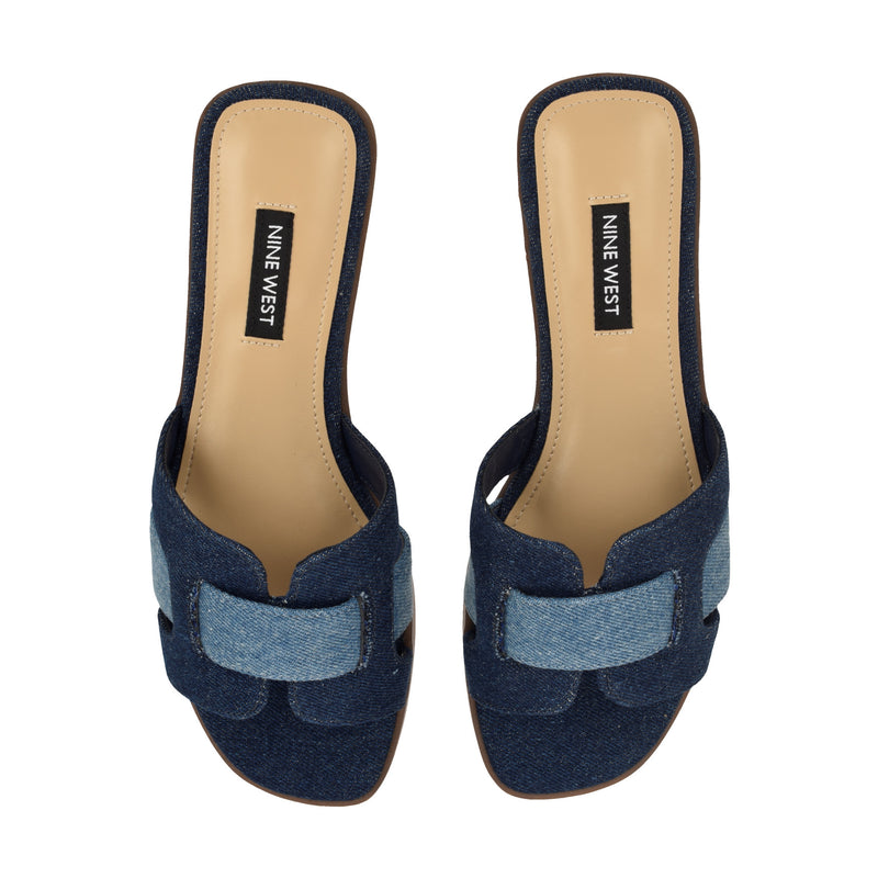 Germani Flat Slide Sandals