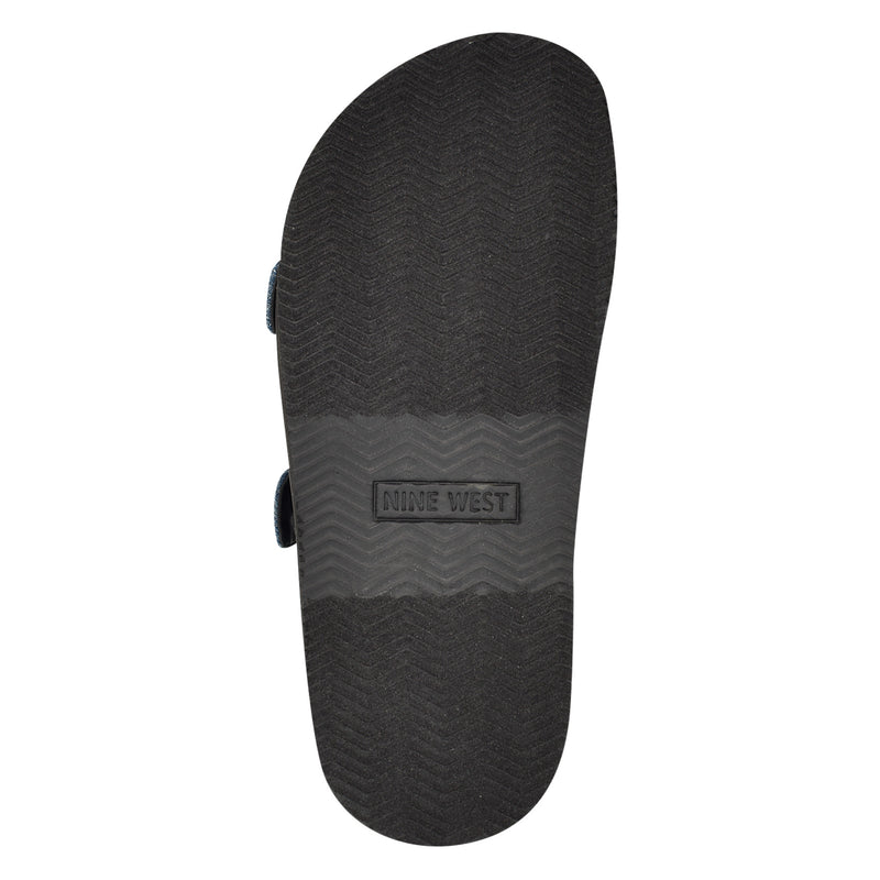 Eleny Buckle Slide Sandals