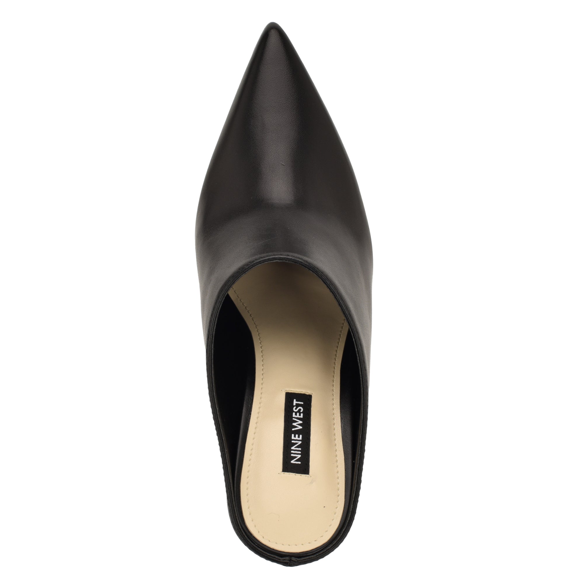 Nine West Women's Amini High Block Heel Mules - Black