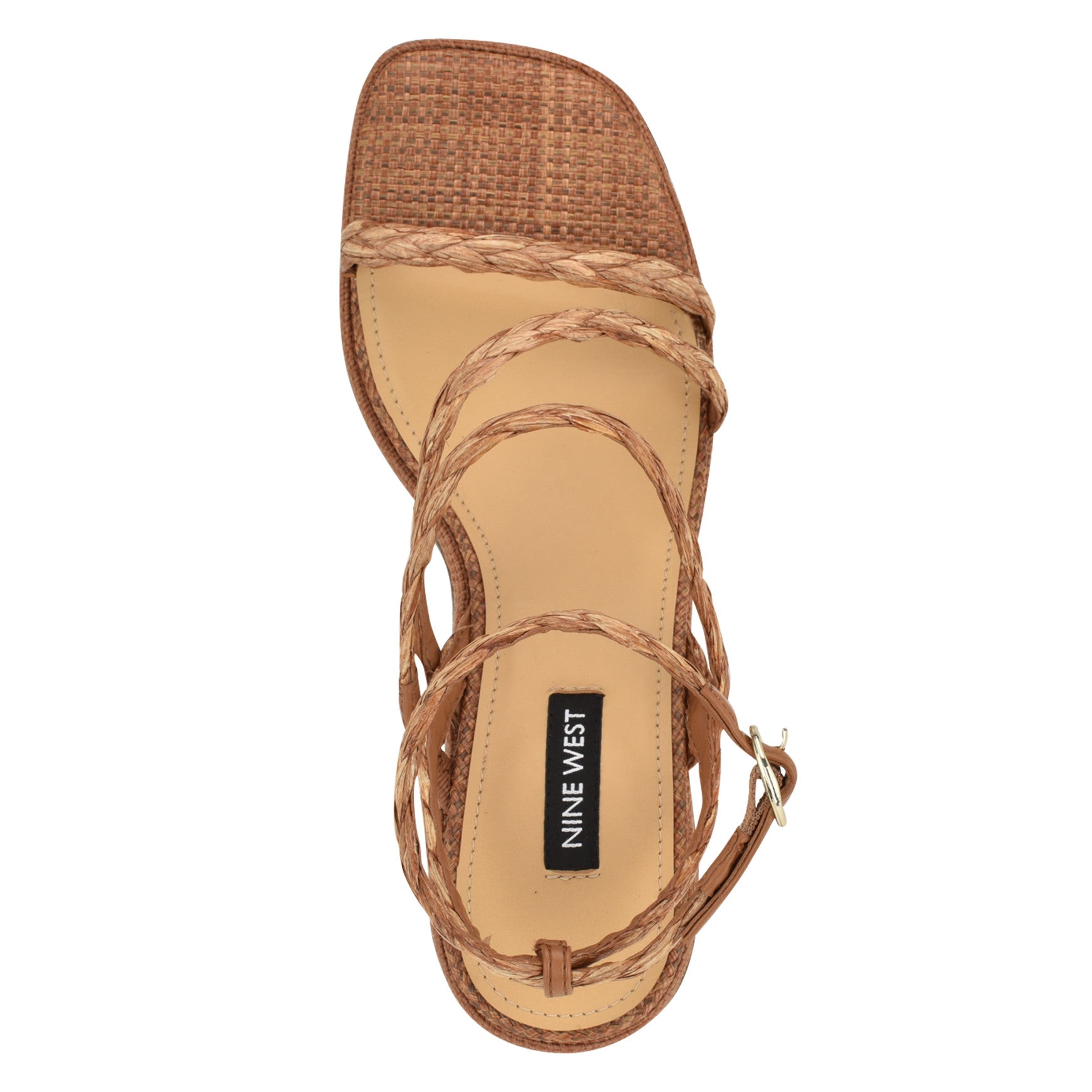 Emolly Raffia Block Heel Sandals