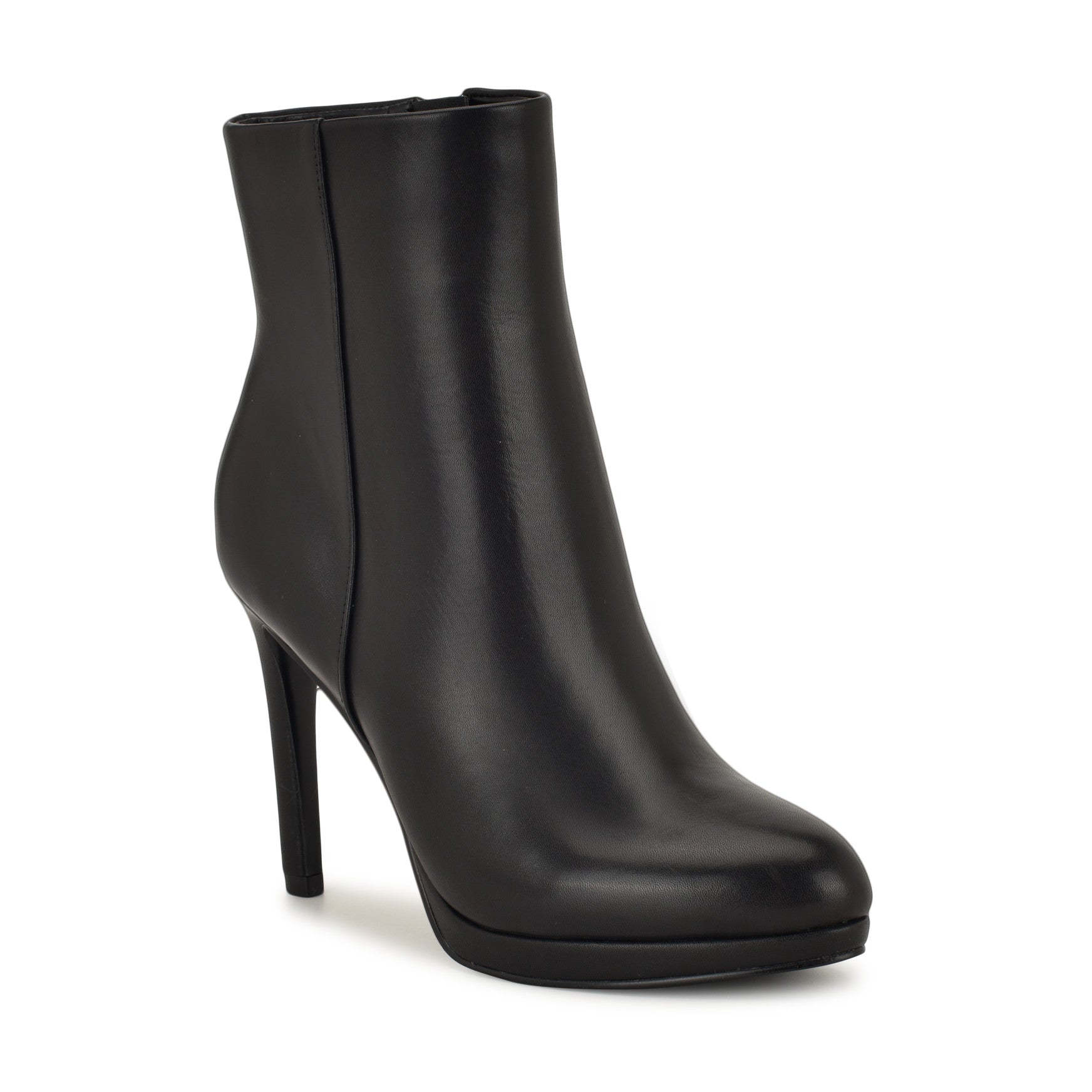 Quanette Platform Leather Booties