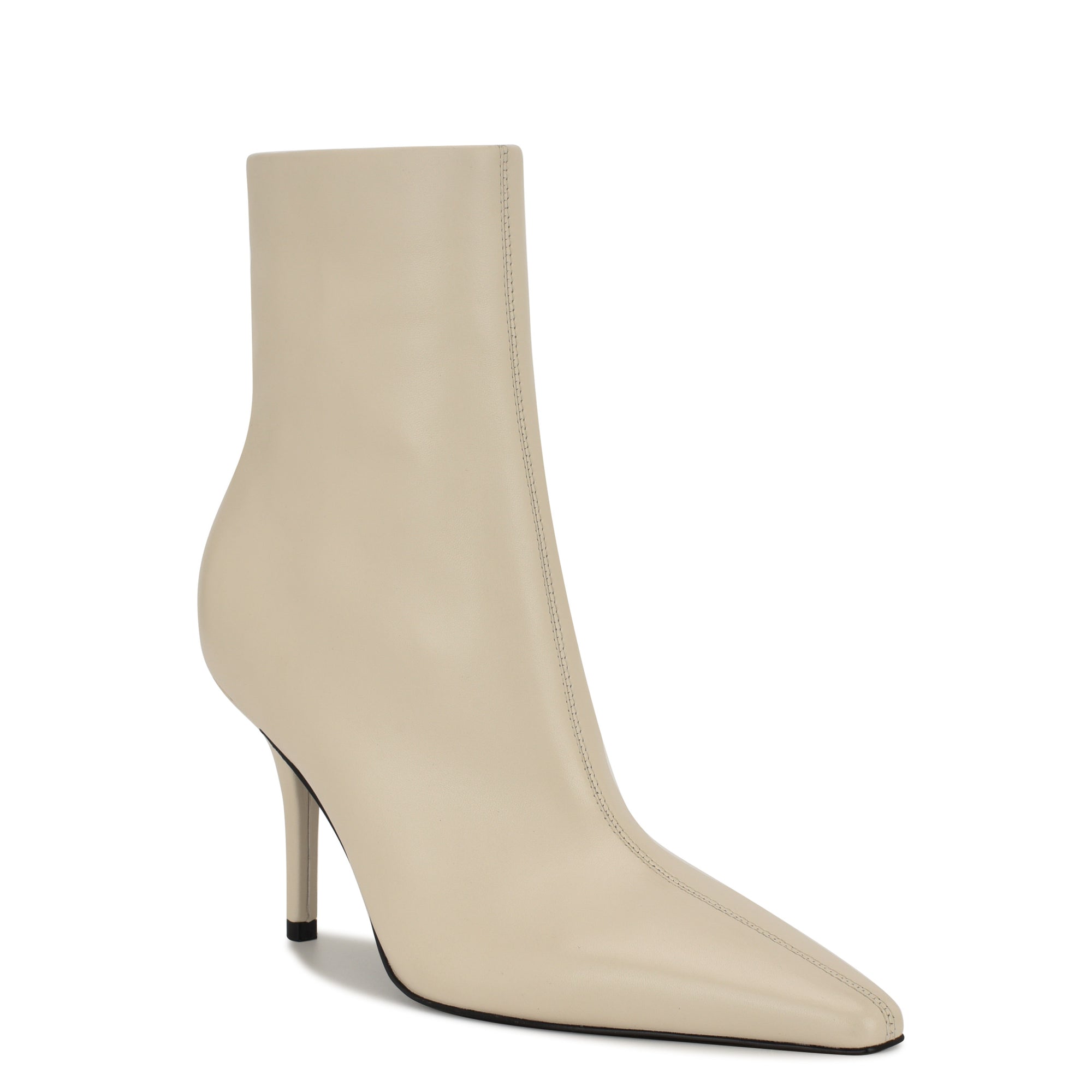 Ohmy Pointy Toe Stiletto Heel Dress Booties