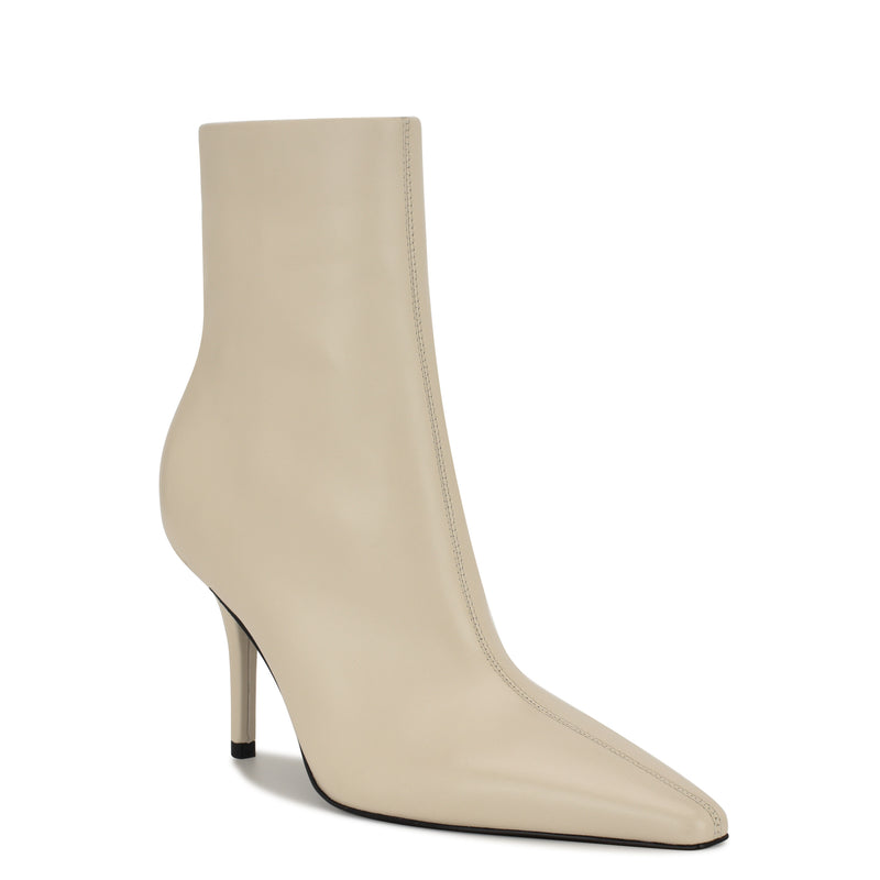 Ohmy Pointy Toe Stiletto Heel Dress Booties