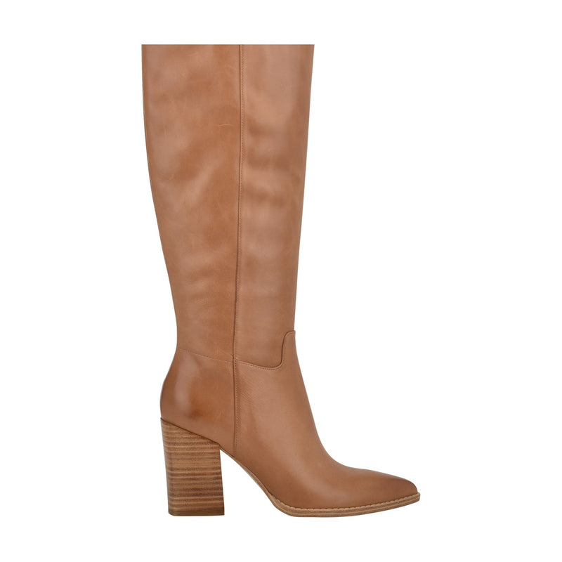 Brixe Heeled Leather Boots
