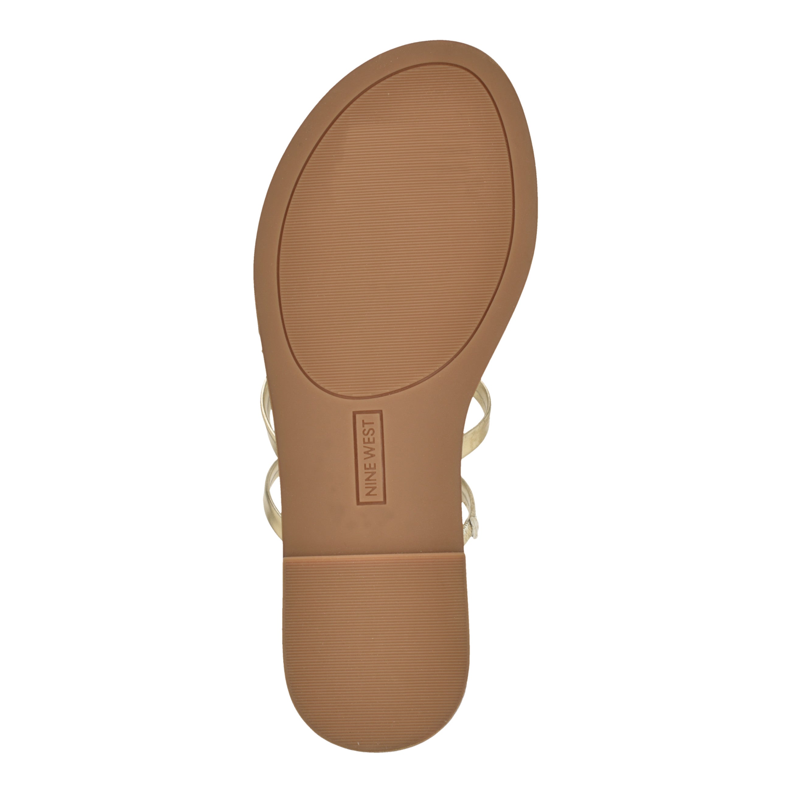 Women's Digen Strappy Flat Sandals - Platino | Nine West