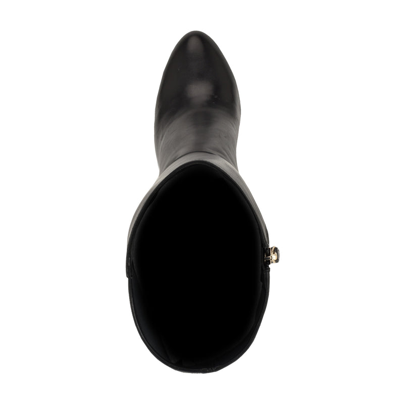 Quizme Platform Leather Boots