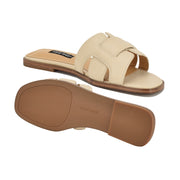 Germani Flat Slide Sandals