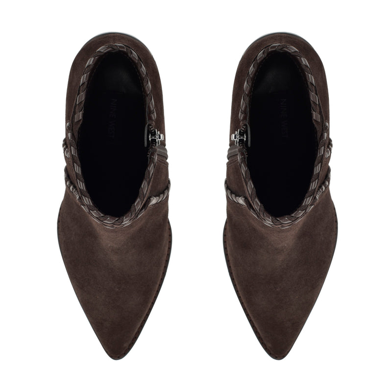 Raxton Leather Western Booties