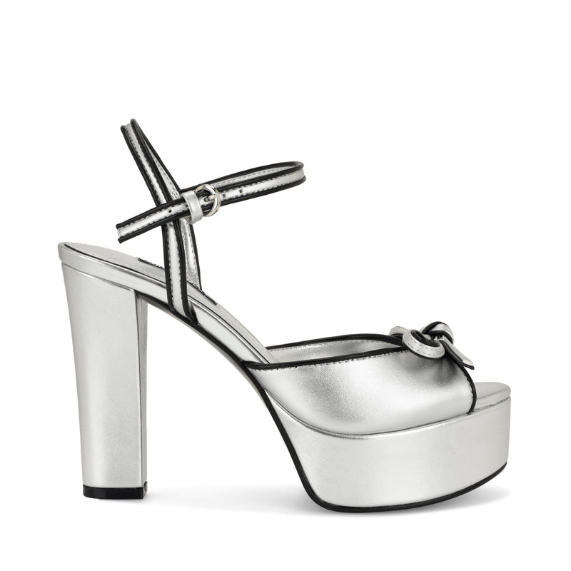 Nessle Platform Bow Sandals