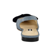 Junnie Bow Slingback Flats
