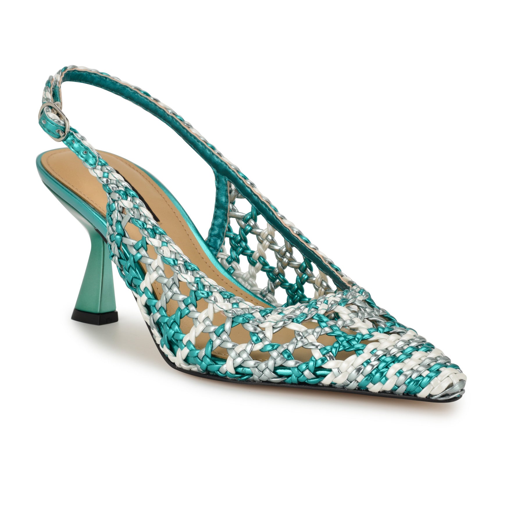 Madalene Woven Slingbacks
