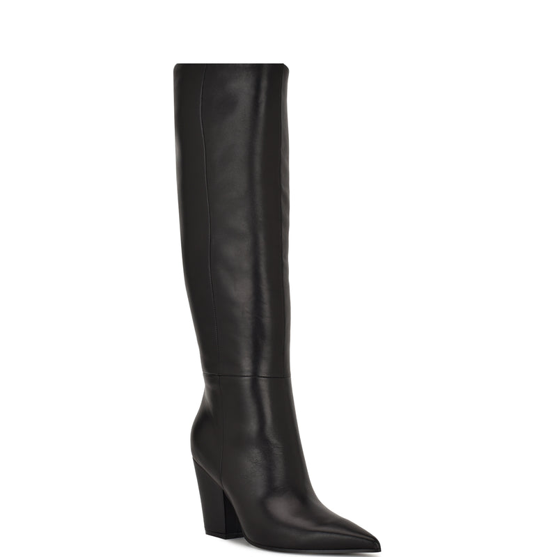 Adera Pointy Toe Tall Shaft Dress Boots