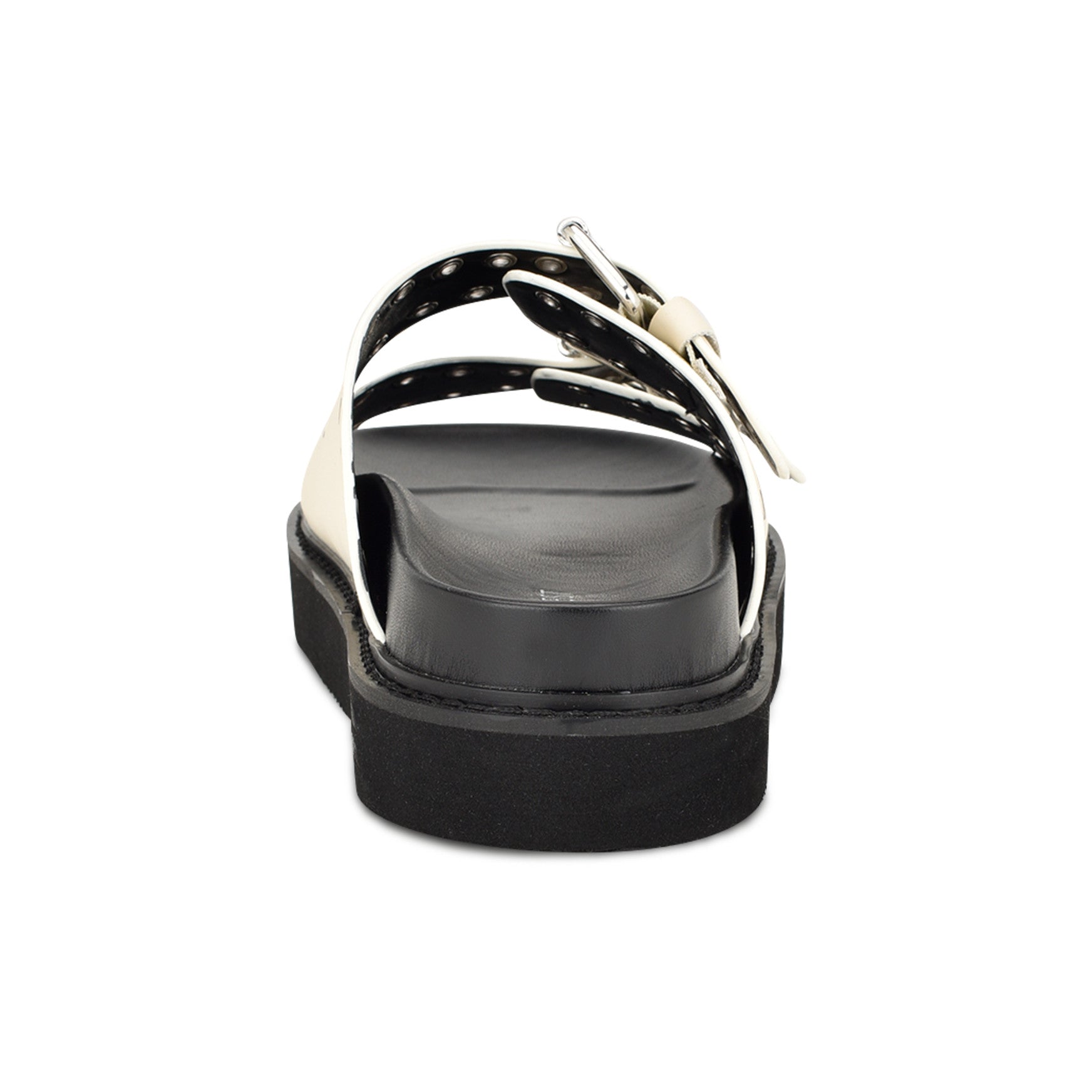 Eleny Buckle Slide Sandals