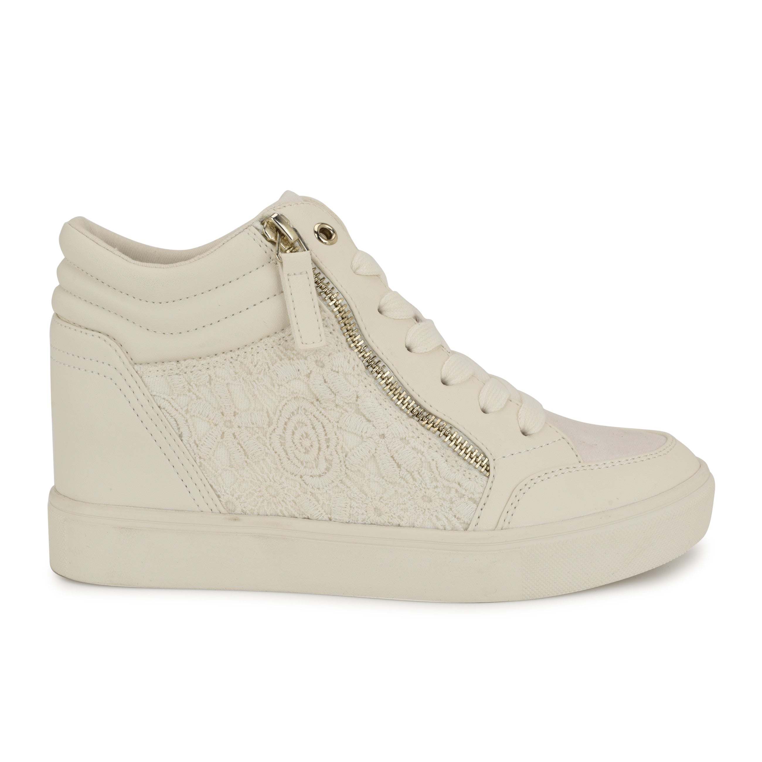 Tons High Top Hidden Wedge Sneakers