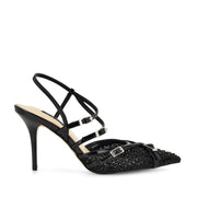 Pertee Strappy Embellished Pumps