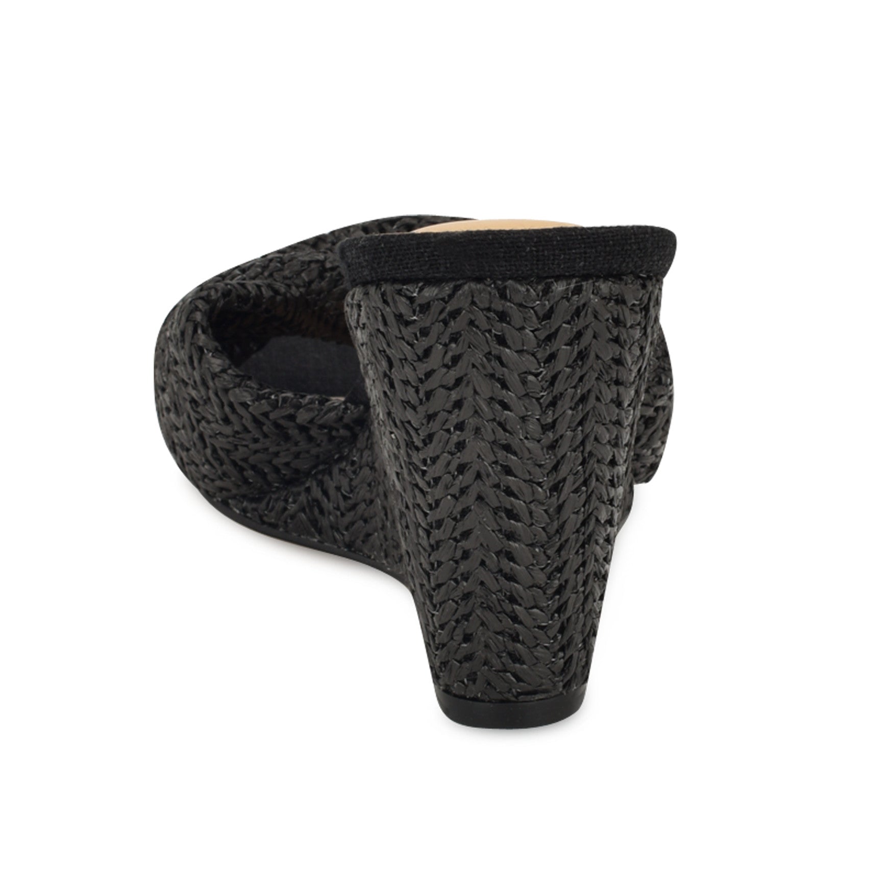 Nikhil Twist Wedge Sandals