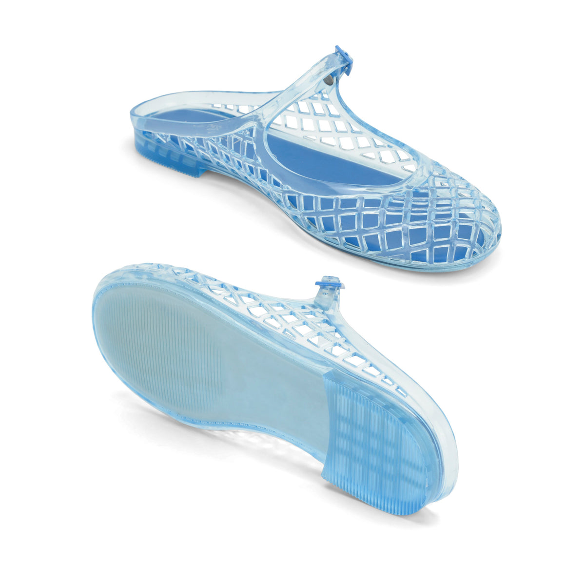 Yunny Jelly Mule Flats