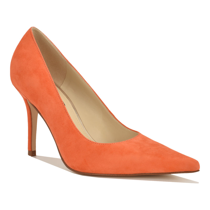 Gemmha Leather Pointy Toe Pumps