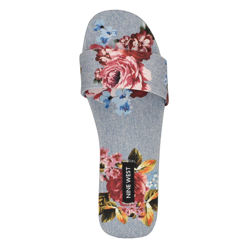 Lolipop Flat Slide Sandals