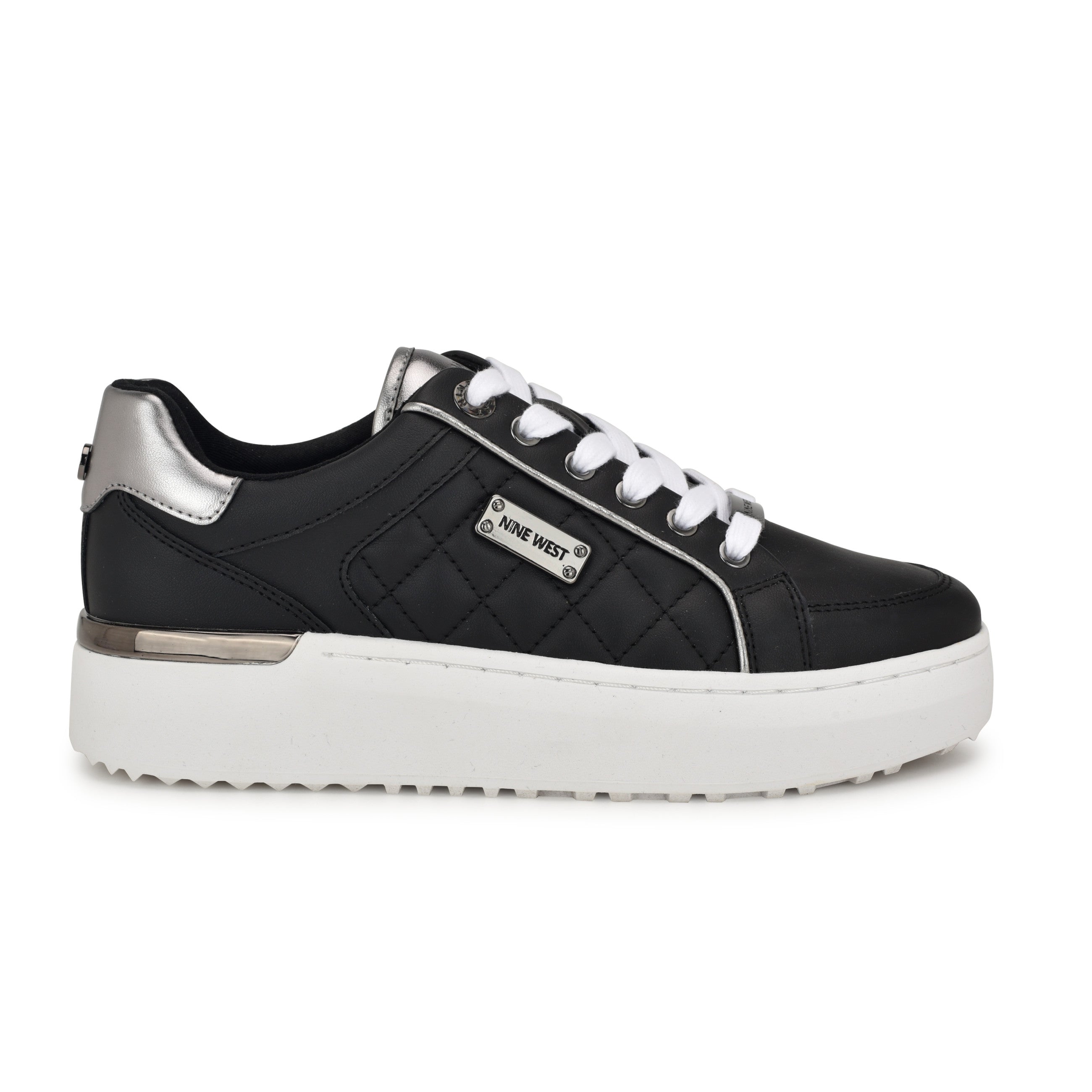 Cafee Lace-Up Platform Sneakers