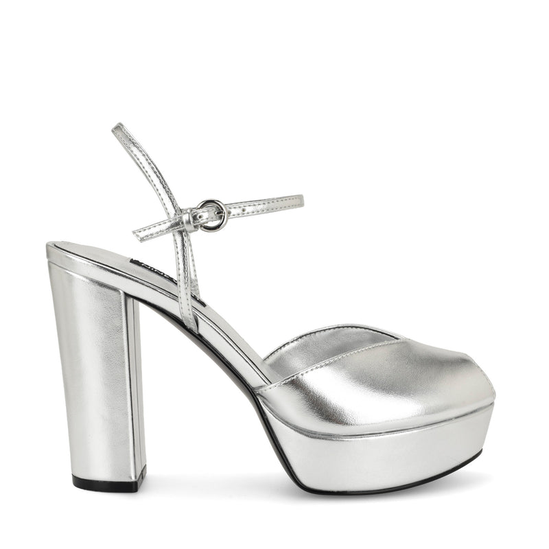 Kalissa Peep Toe Platform Heels