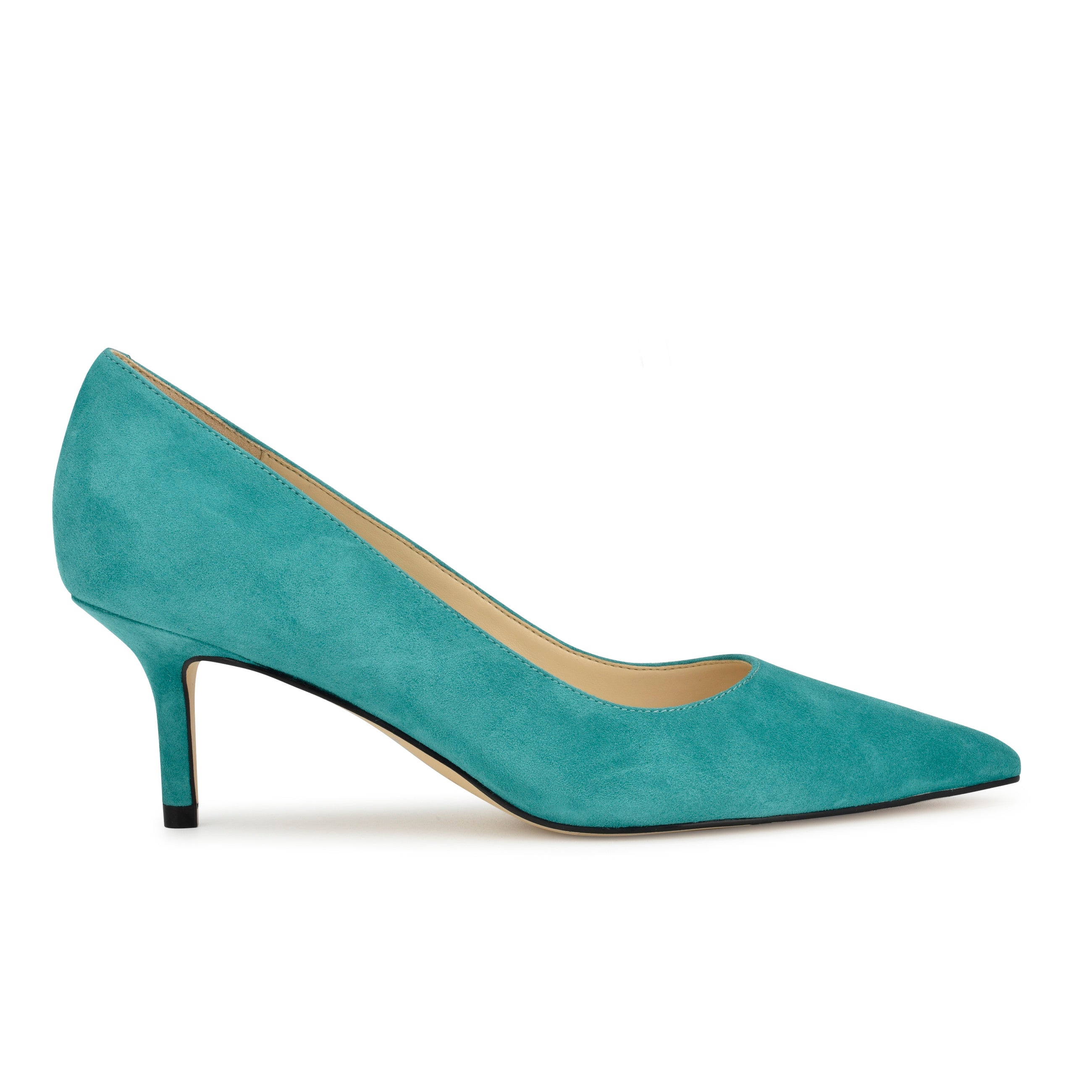 Teal kitten clearance heel shoes