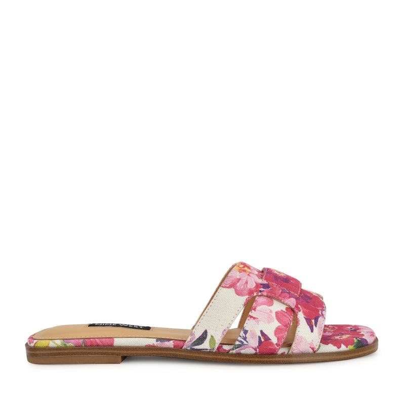 Germani Flat Slide Sandals