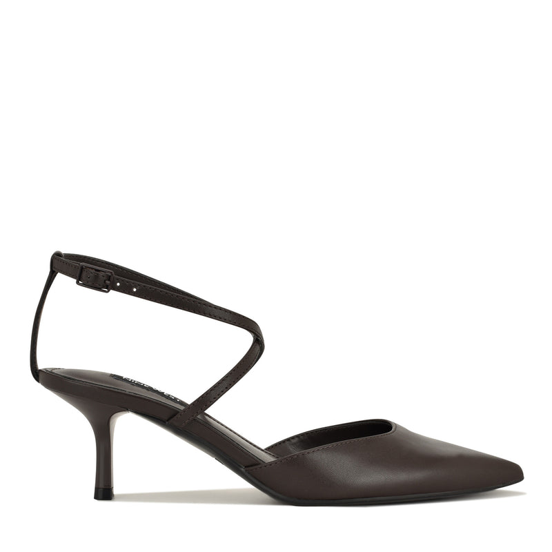 Idorna Strappy Pointy Toe Pumps