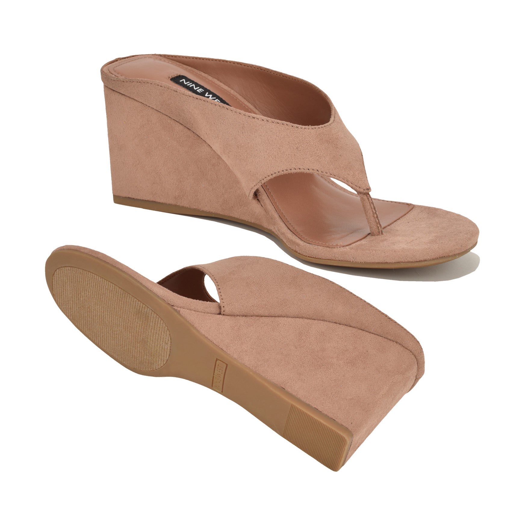 Jadde Thong Wedge Sandals