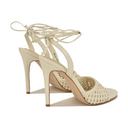 Merta Ankle Wrap Woven Sandals