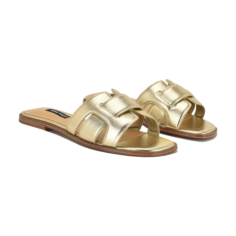 Germani Flat Slide Sandals