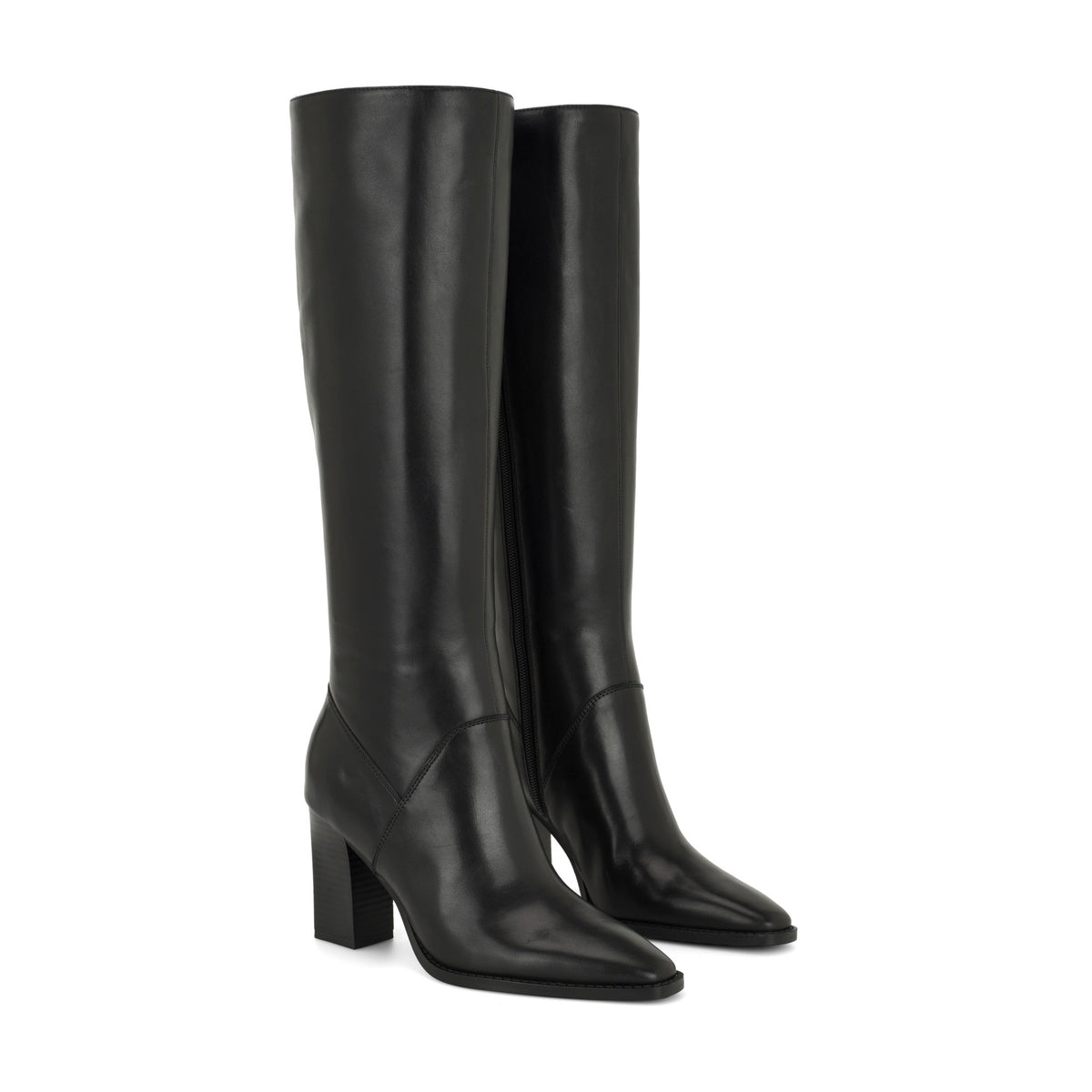 Zetta Leather Knee High Boots