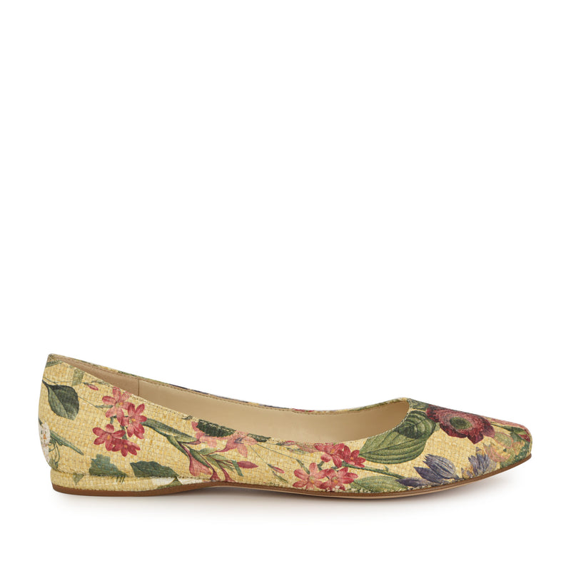 Speakup Almond Toe Flats