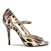 Perela Peep Toe Mary Jane Pumps