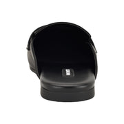 Evans Leather Loafer Mules